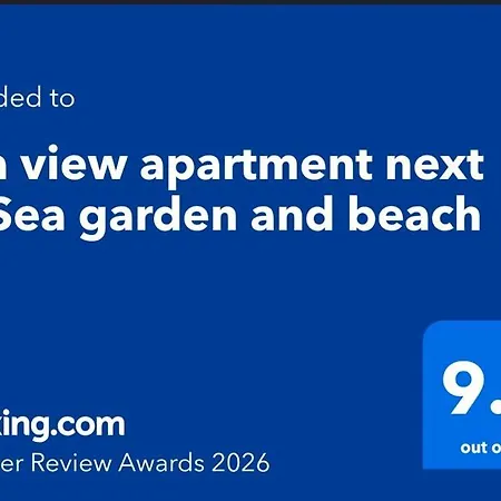 Sea View Next To Sea Garden And Apartment Varna