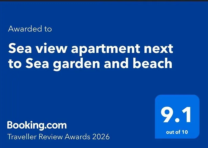 Sea View Next To Sea Garden And Apartamento Varna